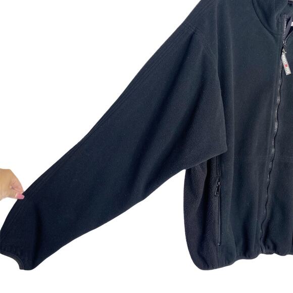 Men's Marmot Black WindStopper Fleece Zip Jacket - Picture 6 of 10